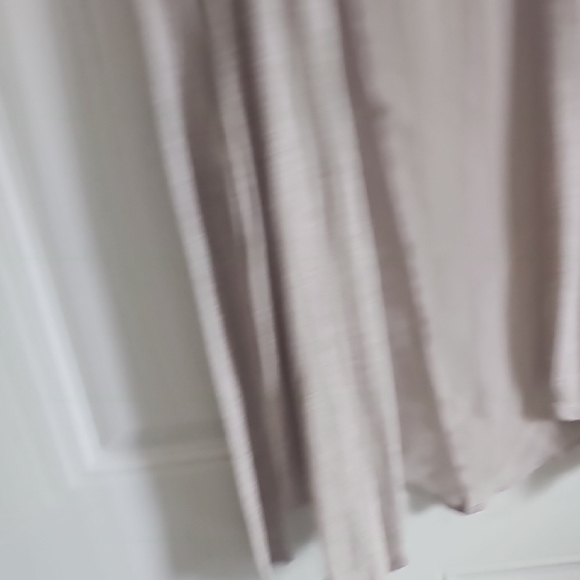 Ambiance Open-Front Draped Cardigan in Light Taupe - Picture 8 of 9